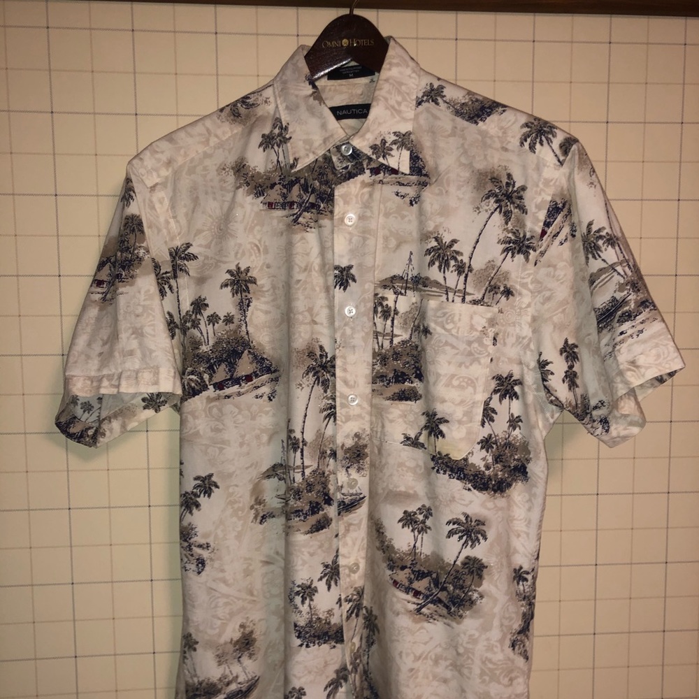 Nautica Classic fit beach shirt
